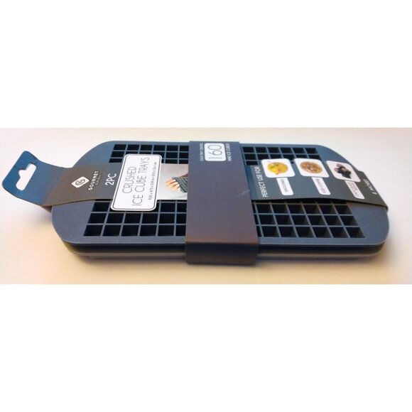 2 Mini Ice Cube Trays by Gourmet Kitchen - Picture 1 of 5